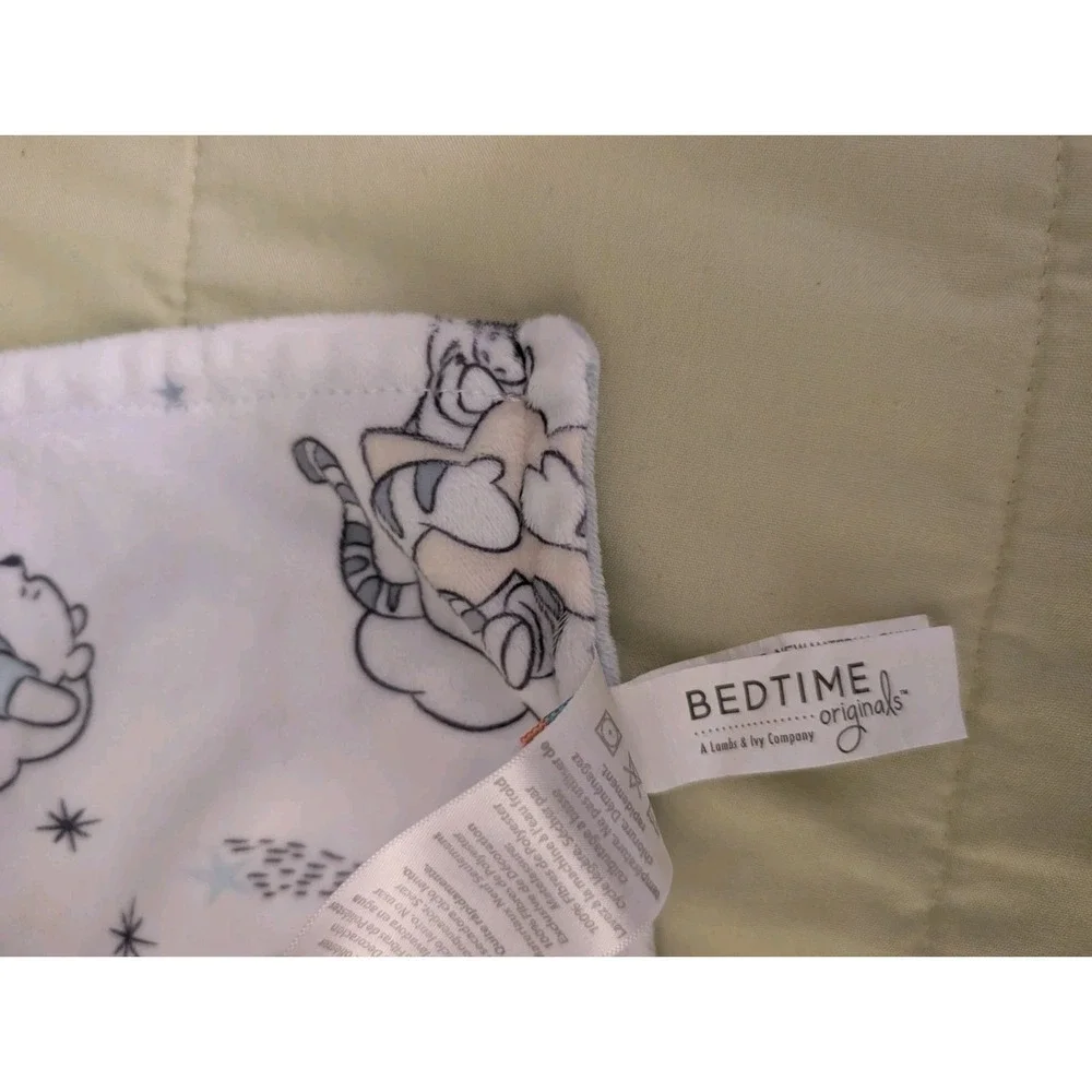 DISNEY BABY Winnie the Pooh Security Blanket Soft Plush Lovey 14x14